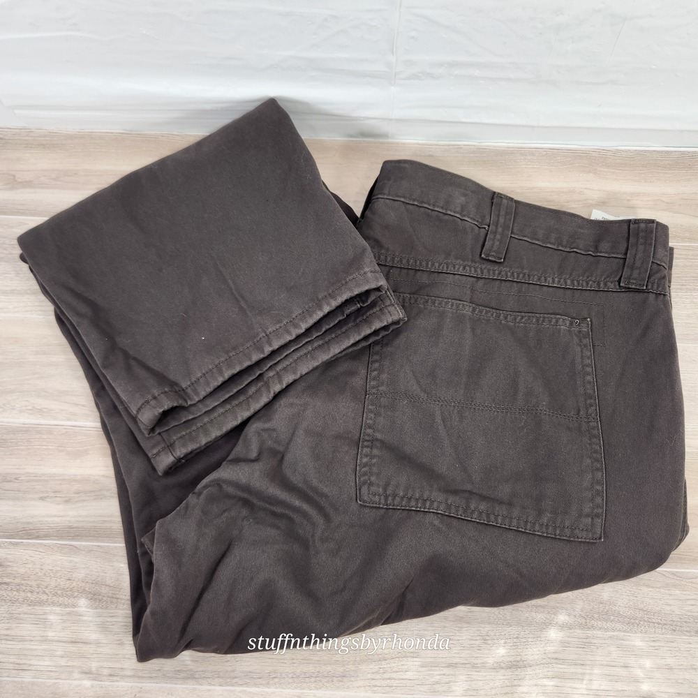Wrangler Authentics Men's Cargo Pants Regular Fit, Fleece Lined 8-Pockets 42x29½